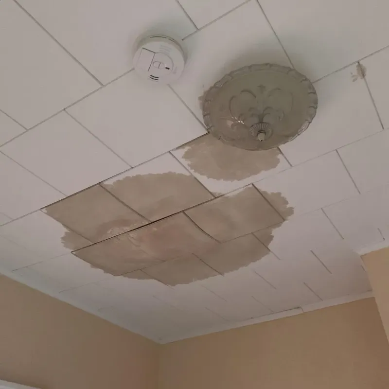 Ceiling Water Damage Repair in Gardiner, ME