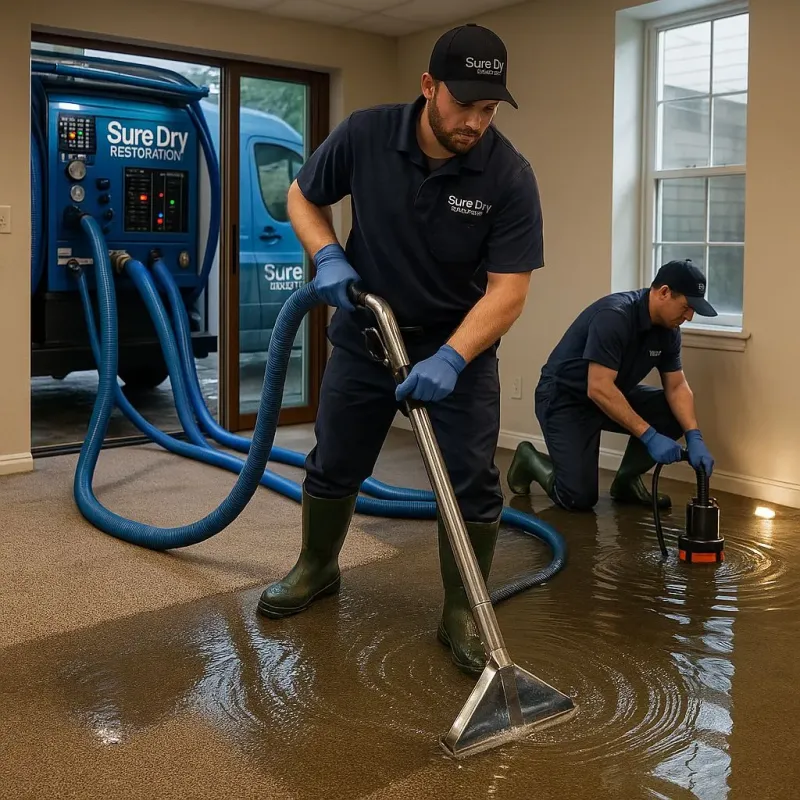 Water Extraction and Removal process in Gardiner, ME
